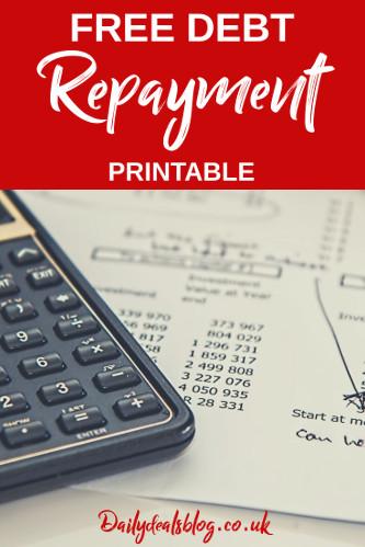 Free Printable Debt Management Plan