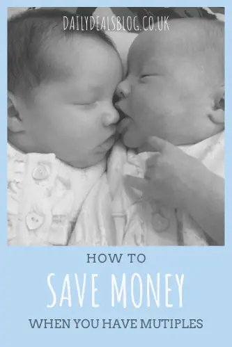 How To Save Money When You Have Twins