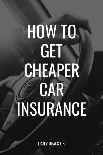 How to get cheap car insurance