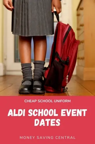 Aldi School Uniform Event - 2024 Sale Date Revealed