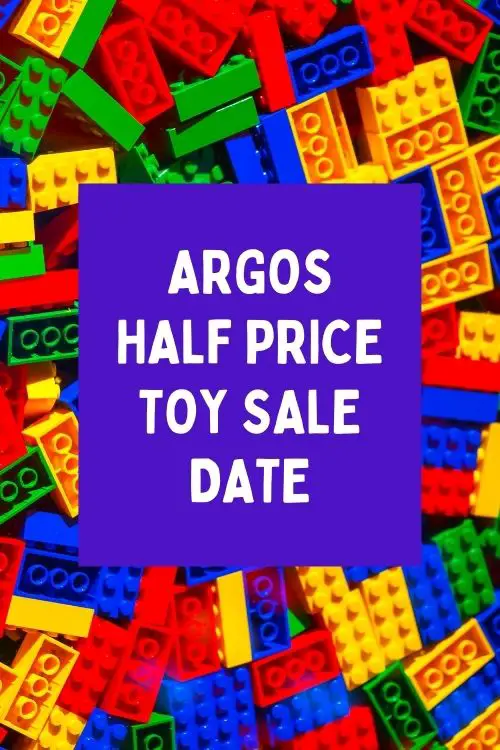 Argos Toy Sale Date