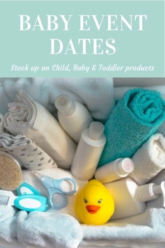 Baby Event Dates 2024 - Supermarket Baby Sales Revealed