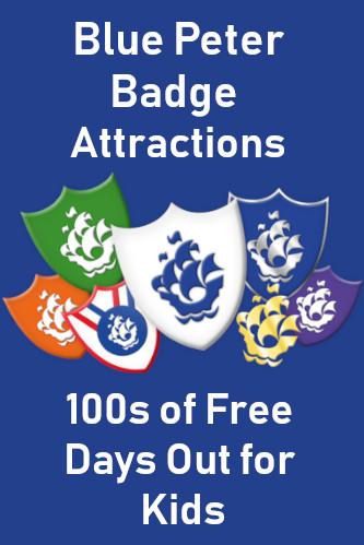 Blue Peter Badge Attractions - 100s of FREE Days Out for Kids