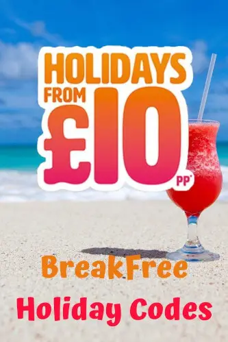 BreakFree Holiday Codes 2024 - Bargain Breaks from £10pp