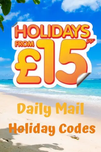 Daily Mail Holiday Codes 2024 - Bag a UK Break from £15pp