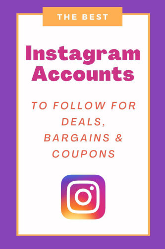 Best Instagram Accounts for Bargains, Freebies, Deals & Coupons