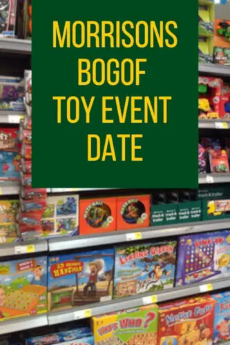 Morrisons Toy Sale Dates Revealed 2024