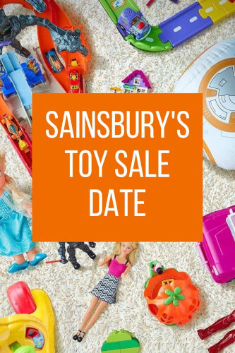 Sainsbury's Toy Sale 2024 Date Revealed for Half Price Toys