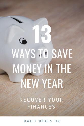 save money and recover financially in the new year