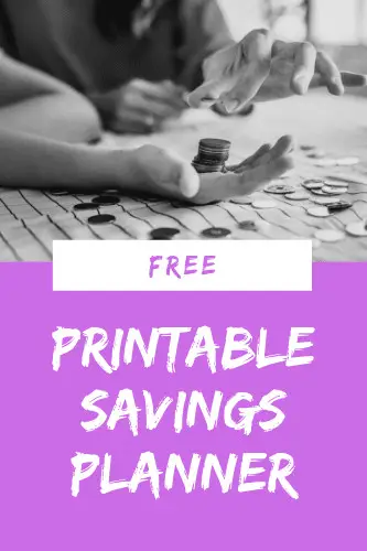 Free Printable Savings Template