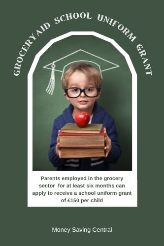 GroceryAid £150 School Uniform Grant for Supermarket Workers 2024