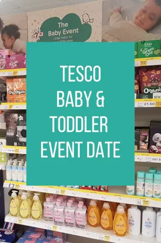 Tesco Baby Event Dates