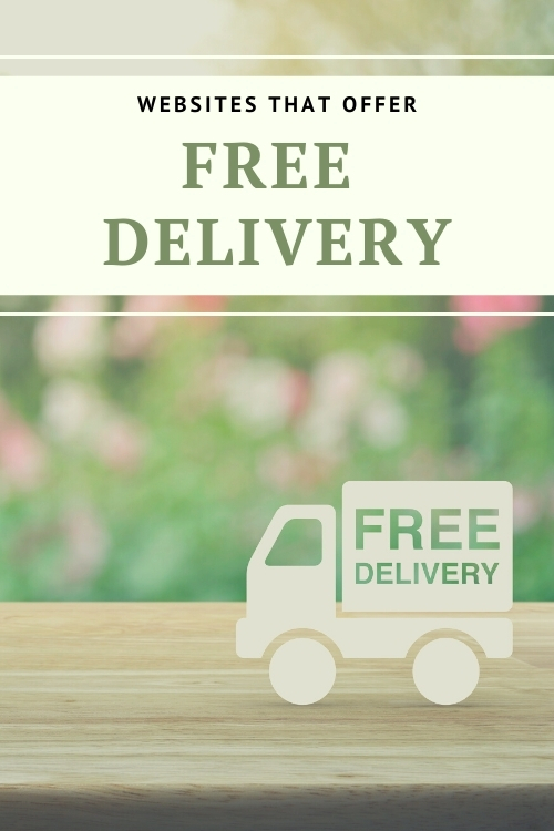 Websites with free delivery